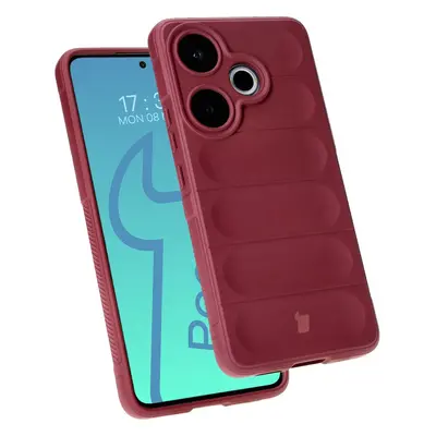 Pancerne etui Bizon Case Tur do Xiaomi Poco F6, ciemnofioletowe