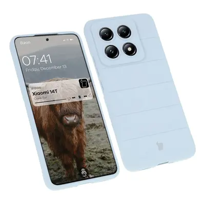 Pancerne etui Bizon Case Tur do Xiaomi 14T, jasnoniebieskie