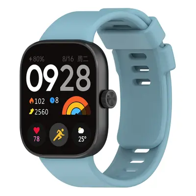 Pasek Bizon Strap Watch Silicone B do Redmi Watch 4 / Xiaomi Smart Band 9 Pro / 8 Pro, błękitny