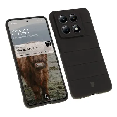 Pancerne etui Bizon Case Tur do Xiaomi 14T Pro, czarne