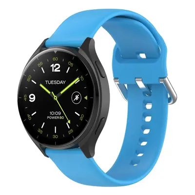 Pasek Bizon Strap Watch Silicone Pro do Xiaomi Watch 2, błękitny