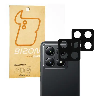 Szkło na aparat Bizon Glass Lens do Xiaomi 14T Pro, 2 sztuki