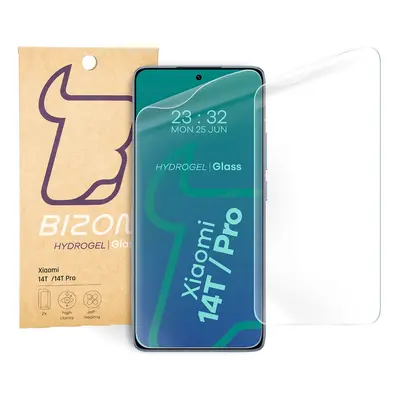 Folia hydrożelowa na ekran Bizon Glass Hydrogel Front do Xiaomi 14T/14T Pro, 2 sztuki