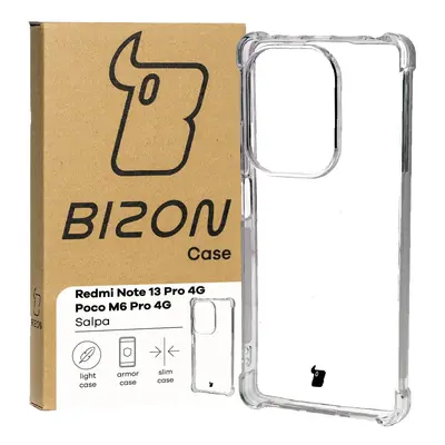 Elastyczne etui Bizon Case Salpa do Xiaomi Poco M6 Pro 4G / Xiaomi Redmi Note 13 Pro 4G, przezro