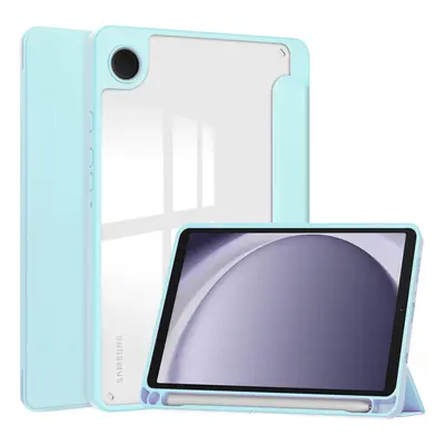 Etui Bizon Case Tab Clear Matt do Samsung Galaxy Tab A9, błękitne