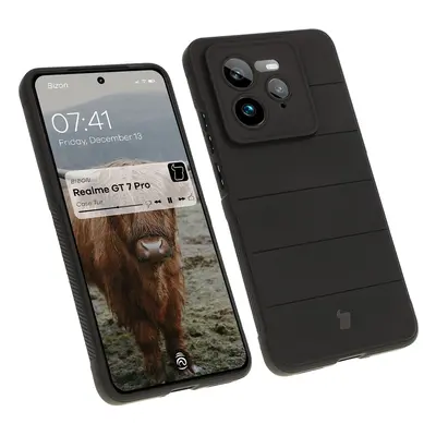 Pancerne etui Bizon Case Tur do Realme GT 7 Pro, czarne