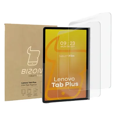 Folia imitująca papier Bizon Film Tab Papirus do Lenovo Tab Plus 11.5" 2024, 2 sztuki