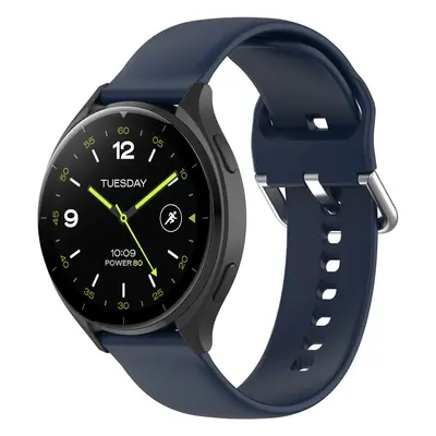 Pasek Bizon Strap Watch Silicone Pro do Xiaomi Watch 2, granatowy