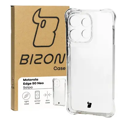 Elastyczne etui Bizon Case Salpa do Motorola Edge 50 Neo, przezroczyste