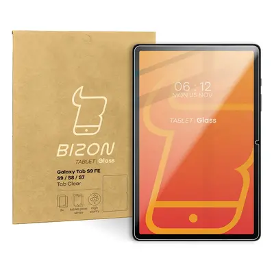 Szkło hartowane Bizon Glass Tab Clear do Galaxy Tab S9 FE/S9/S8/S7, 2 sztuki