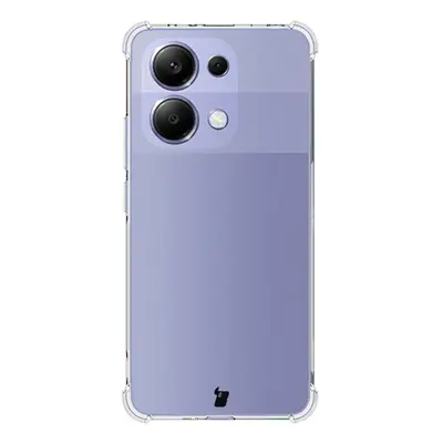 Etui + 2x szkło Bizon Case Clear Pack do Xiaomi Redmi Note 13 4G, przezroczyste