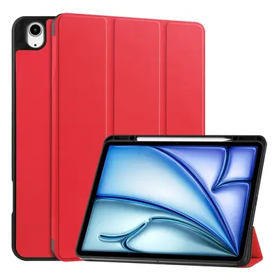 Etui Bizon Case Tab Lizard do iPad Air 13" 2024, czerwone