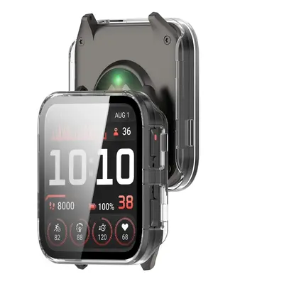 Etui ze szkłem do zegarka Bizon Case+Glass Watch do Garmin Venu X1, przezroczyste