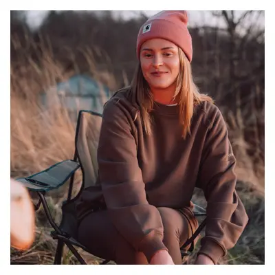 Bluza bawełniana damska mleczna czekolada Easy - MEDIUM