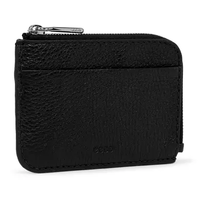 ECCO Card Case - Skórzane etui na karty - Czarny - Size: 8X12X1,5 cm (UK 3.15x4.72x0.59 in)
