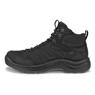 ECCO Offroad W - Damskie nubukowe wodoodporne buty outdoor za kostkę - Czarny - Size: 35 (UK 2.5