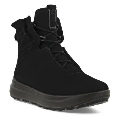 ECCO Solice - Damskie nubukowe buty outdoor za kostkę Gore-Tex - Czarny - Size: 35 (UK 2.5-3)