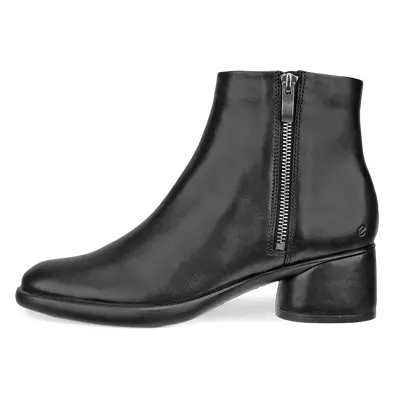 ECCO Sculpted LX 35 - Damskie skórzane buty za kostkę - Czarny - Size: 35 (UK 2.5-3)