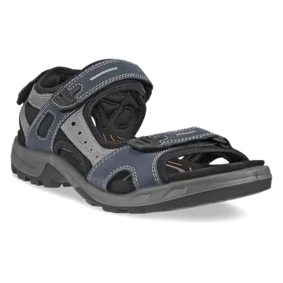 ECCO Offroad - Męskie nubukowe sandały outdoor - Szary - Size: 40 (UK 6.5-7)