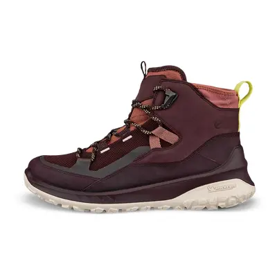 ECCO Ult-Trn W - Damskie nubukowe wodoodporne buty trekkingowe - Fioletowy - Size: 36 (UK 3.5-4)