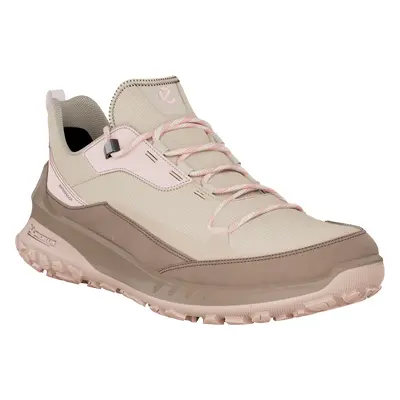 ECCO Ult-Trn W - Damskie wodoodporne buty trekkingowe z nubuku - Beżowy - Size: 36 (UK 3.5-4)