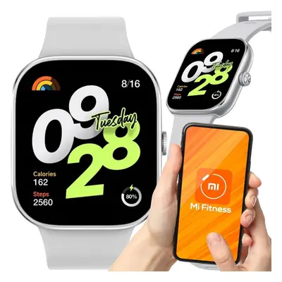 OUTLET_1: Smartwatch Xiaomi Redmi Watch 4 Silver Gray