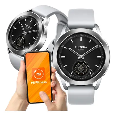 OUTLET_1: Smartwatch Xiaomi Watch S3 srebrny