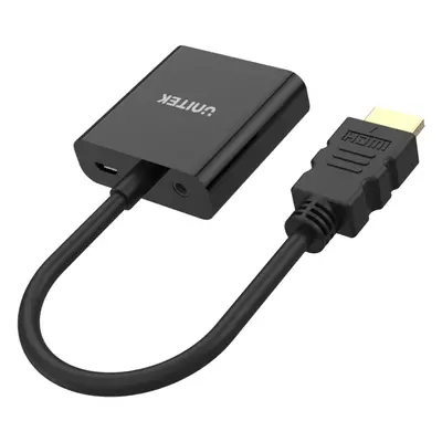 Adapter Unitek Y-6333 HDMI to VGA + audio