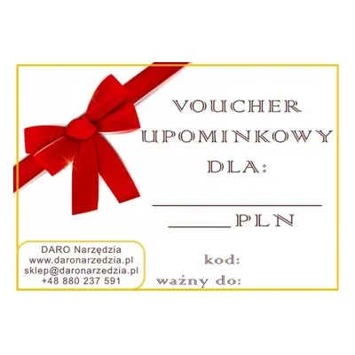 Voucher - 3000 zł (różne okazje)