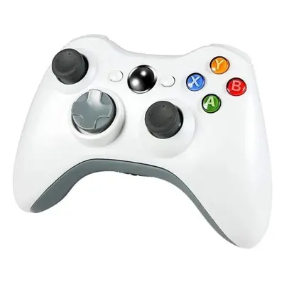 Kontroler pad bezprzewodowy Gamepad do XBOX 360 (Biały)