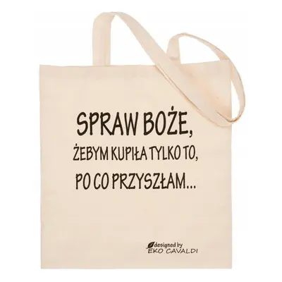 Bawełniana torba typu shopper bag