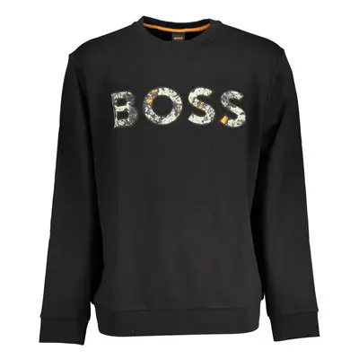 HUGO BOSS MAN CZARNY BLUZA BEZ ZAMKA