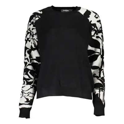 CZARNY SWETER DESIGUAL DAMSKI