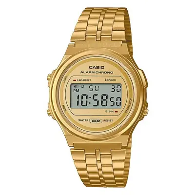 ZEGAREK DAMSKI CASIO Vintage Iconic A171WEG-9ADF + BOX
