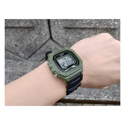 ZEGAREK MĘSKI CASIO W-218H-3A + BOX