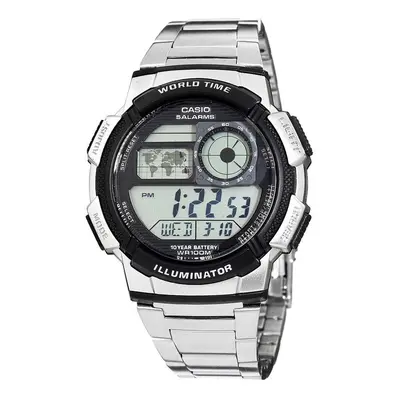 ZEGAREK MĘSKI CASIO AE-1000WD 1A (zd073h) - WORLD TIME + BOX