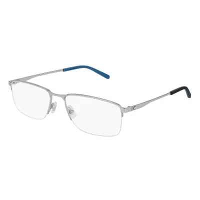 Okulary MONTBLANC MB0107O-006. Okulary korekcyjne, Kolor szary. Mężczyzna.