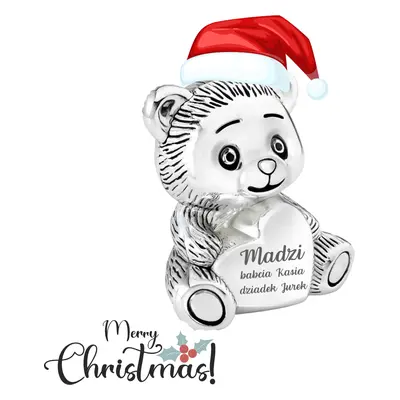 skarbonka Miś Boże narodzenie prezent dla dziecka