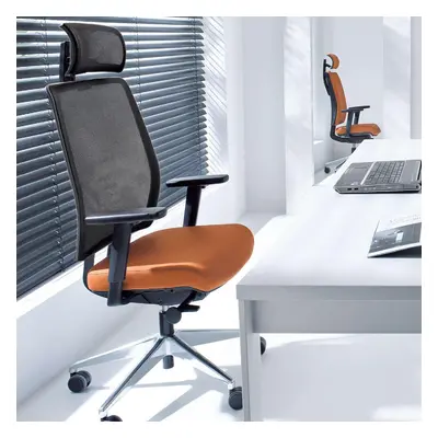 Fotel Veris Net 110SFL z zagłówkiem