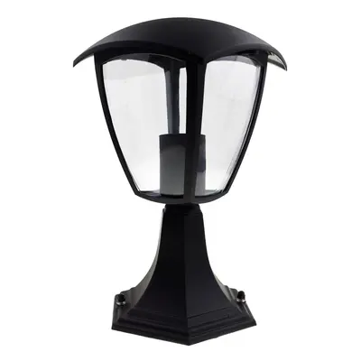 Lampa ogrodowa stojąca FOX BLACK 1xE27 Mała