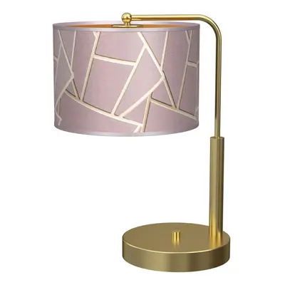 Lampka nocna ZIGGY PINK Gold/Pink 1xE27