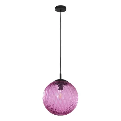 Lampa wisząca w odcieniach różu do pokoju dziecka ø30cm E27 CADIX 6348