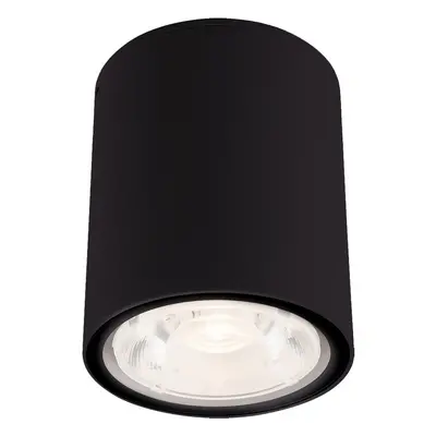 Spot lampa sufitowa minimalistyczna do salonu czarny LED 9107