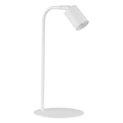 Stylowa lampka nocna GU10 10W biały LOGAN 5490 TK Lighting