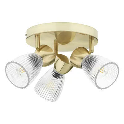 Lampa sufitowa BEST GOLD 3xE14 (round)