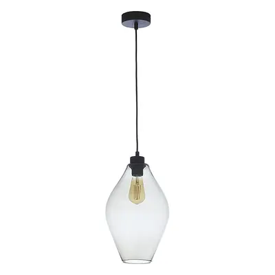 Tulon długa wisząca lampa nad stół, klosz transparentny TK-Lighting 4190