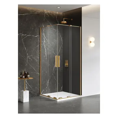 Kabina prysznicowa SMART GOLD BRUSHED EXK-7602 90x110x200cm