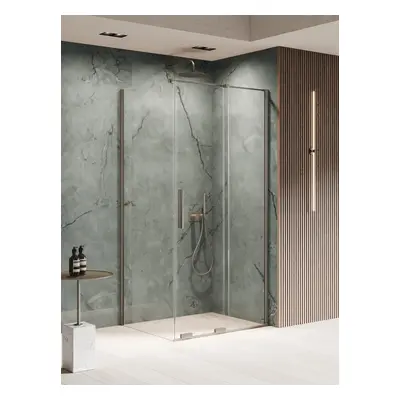 Kabina prysznicowa SMART GUNMETAL BRUSHED EXK-7858 130x120x200cm