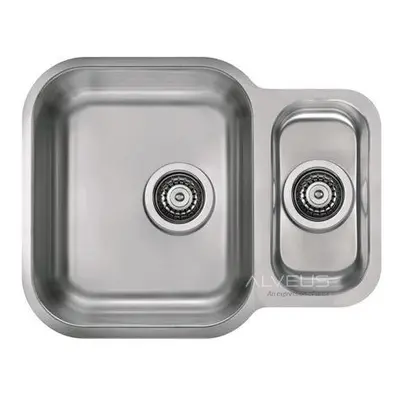 ALVEUS DUO 70 zlewozmywak stalowy satynowy podwieszany 1039363