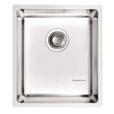 ALVEUS KOMBINO 20 zlewozmywak stalowy satynowy podwieszany 1100234